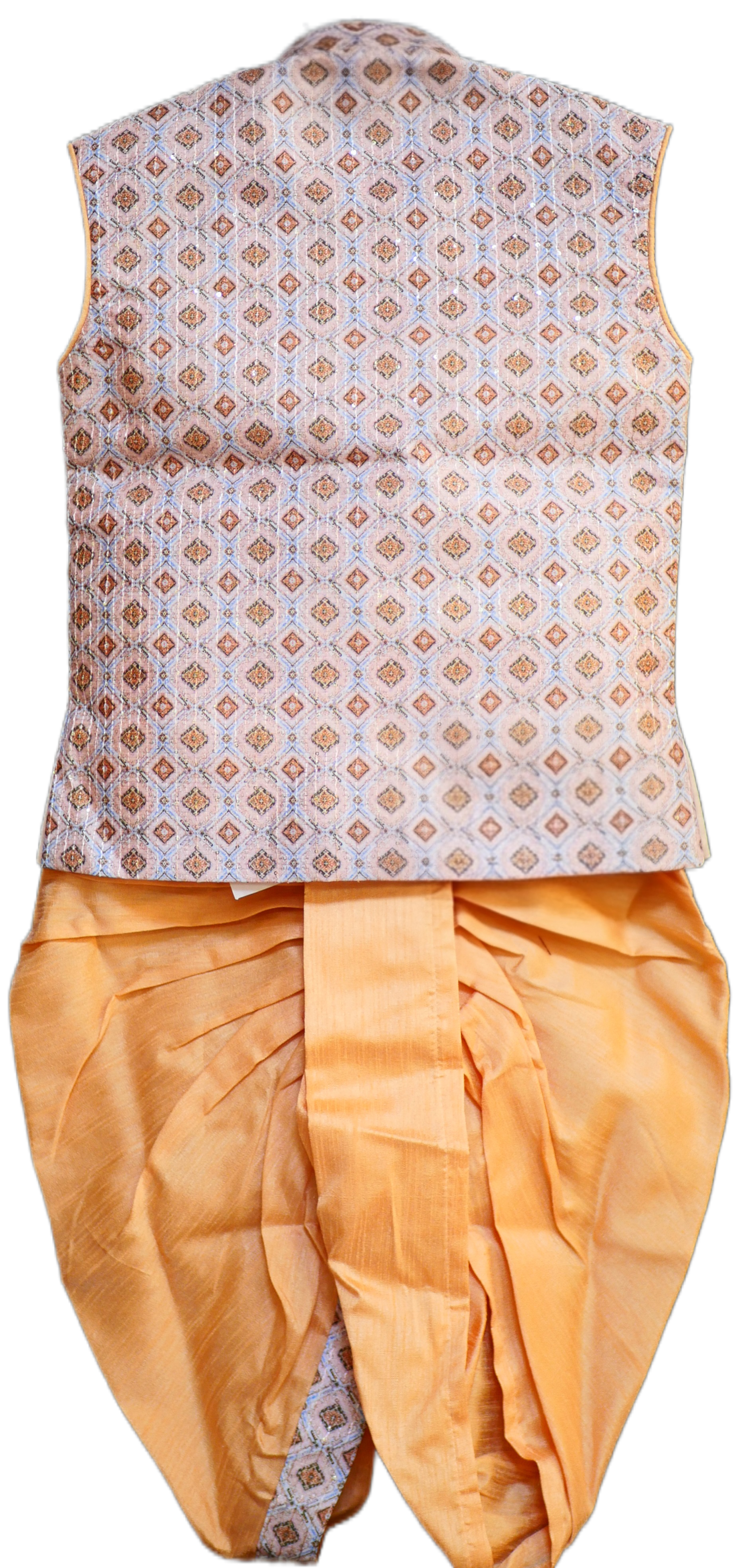 ETHNIC WEAR - light orange color