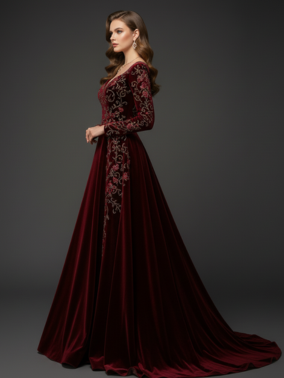 Velvet Luxury Gown